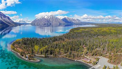 Kathleen Lake bei Haines Junction